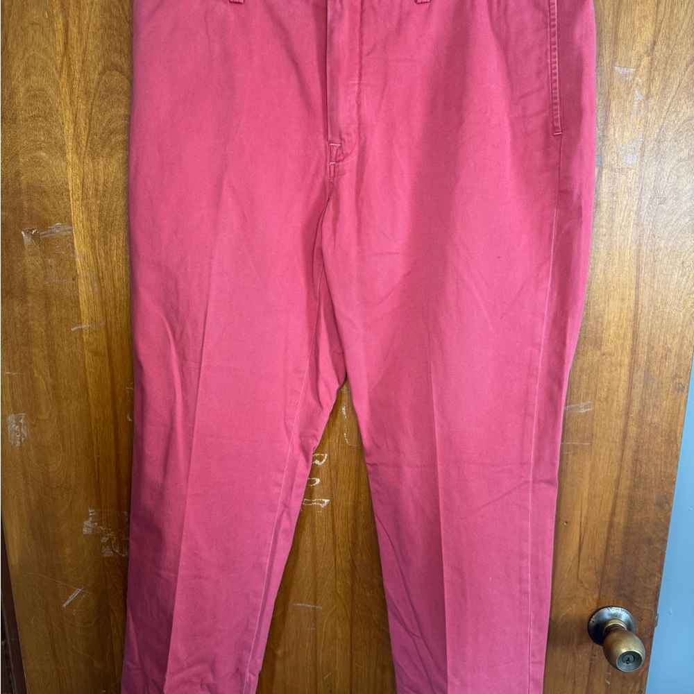 Polo Ralph Lauren Red Chino Pants